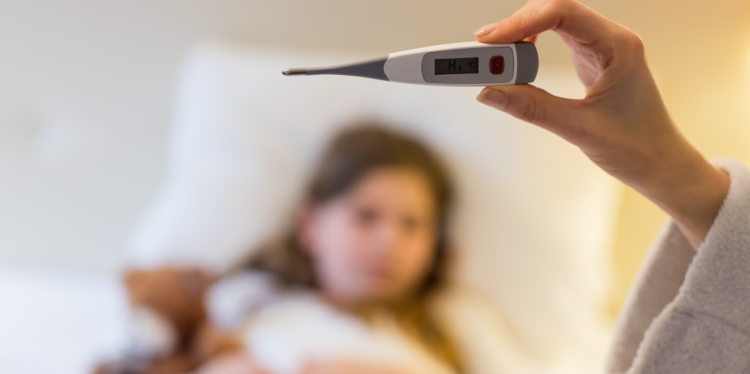 Come misurare la febbre ai bambini