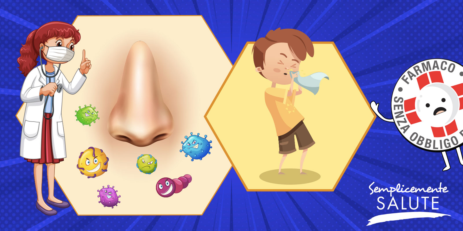 Il naso è un condizionatore naturale a rischio virus