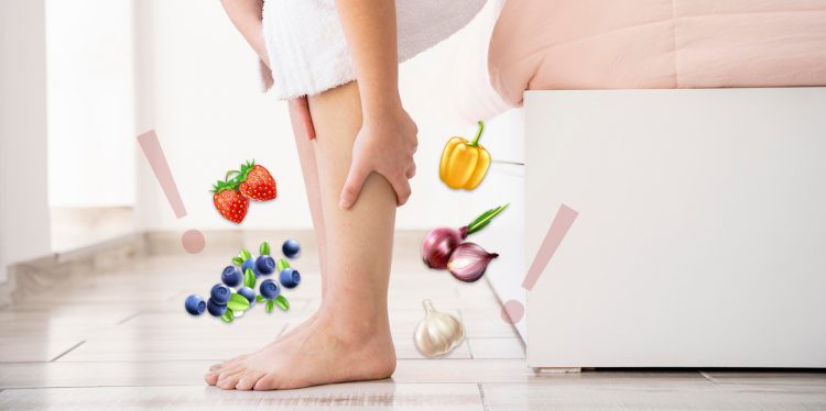 I cinque alimenti che aiutano chi soffre di vene varicose