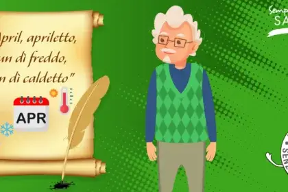 April, apriletto, un dì freddo un dì caldetto
