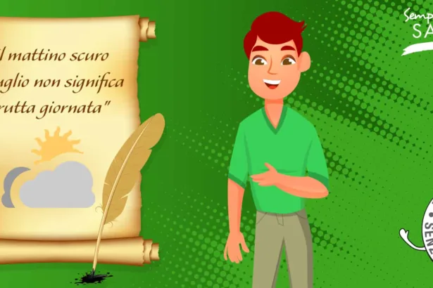Il mattino scuro di luglio non significa brutta giornata