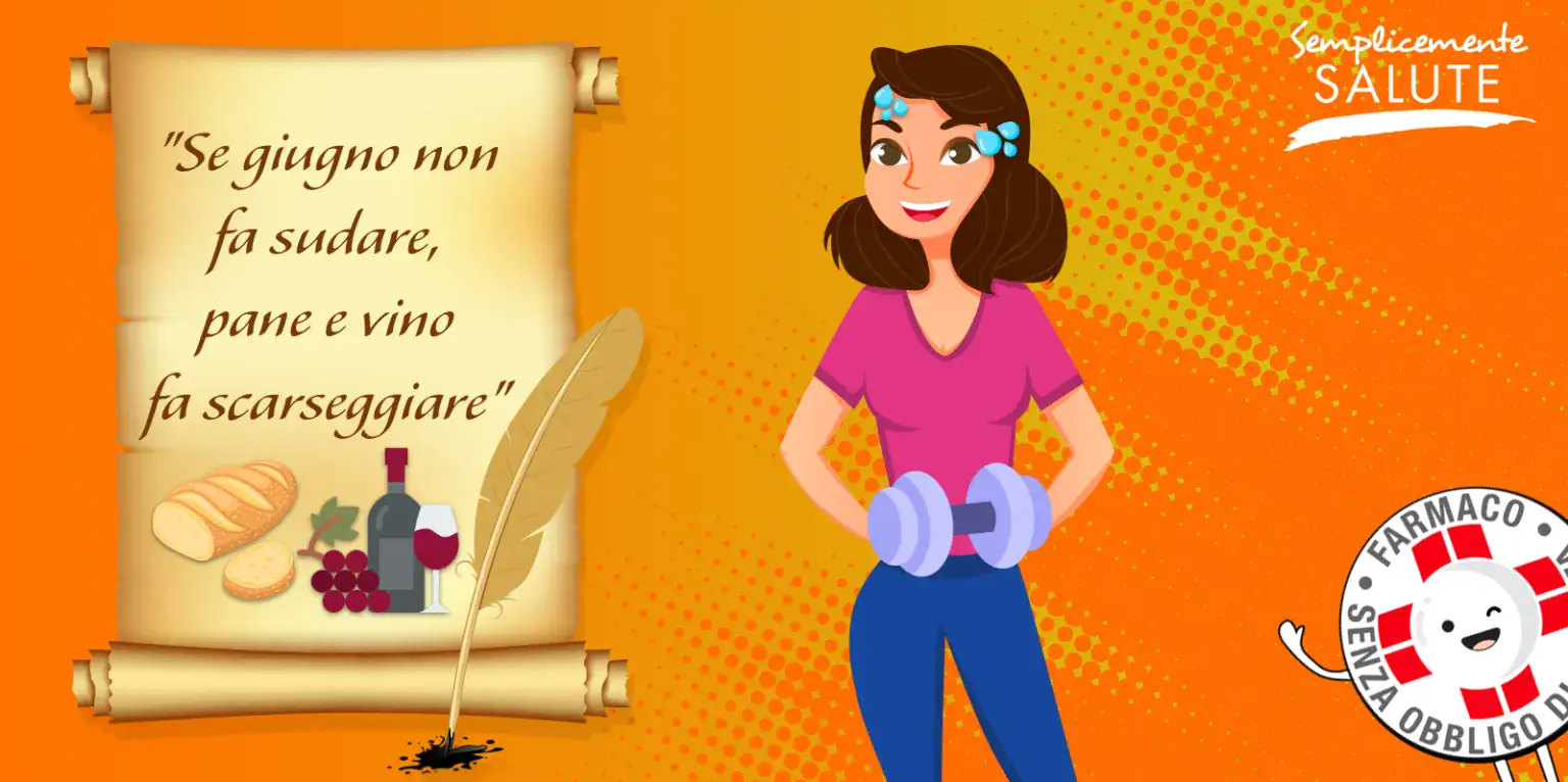Se giugno non fa sudare, pane e vino fa scarseggiare