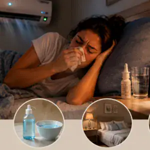 Naso chiuso di notte: come respirare meglio quando fa caldo